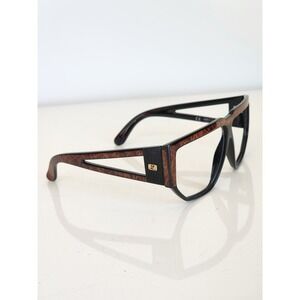 Courreges Paris Vintage Oversized Sunglasses FRAMES Brown Marbled 8829-3 C 134